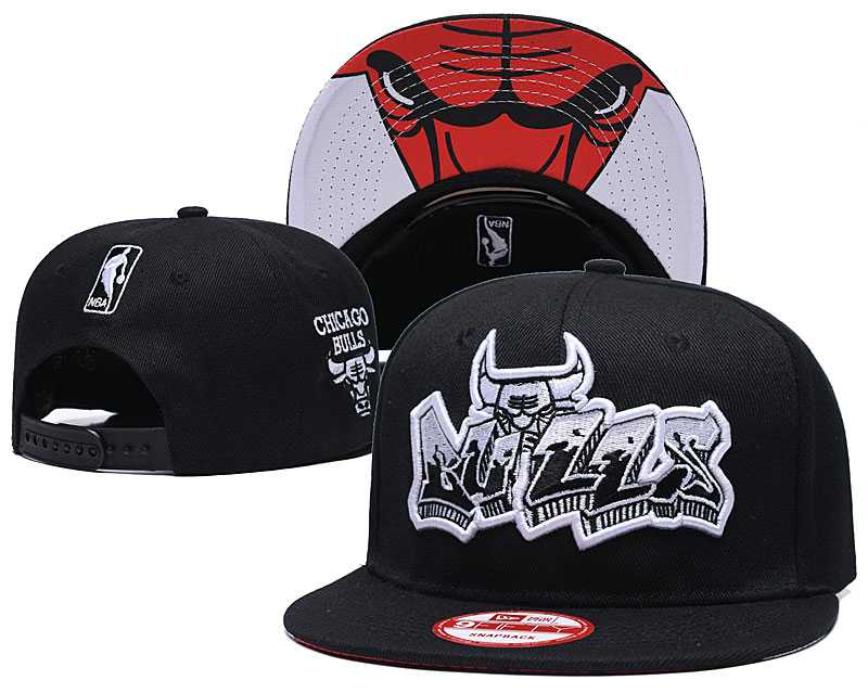 Bulls Team Logo Black Adjustable Hat GS,We sell and wholesale Bulls Team Logo Black Adjustable Hat GS on line form chian!